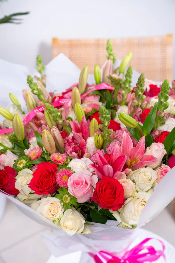 Pink Garden Bouquet - Image 6