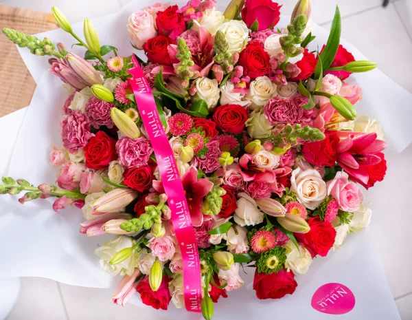 Pink Garden Bouquet - Image 5