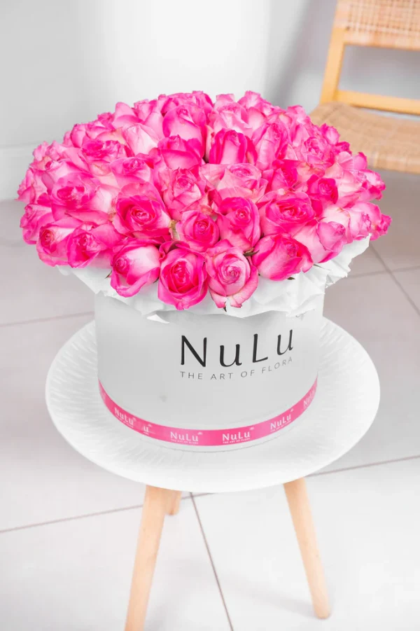 Pink Roses in A Box - Image 2