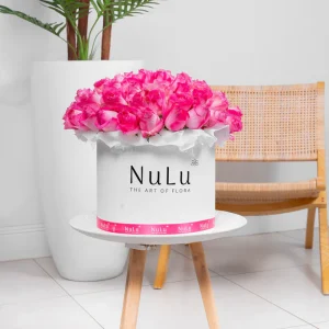 Pink Roses in A Box