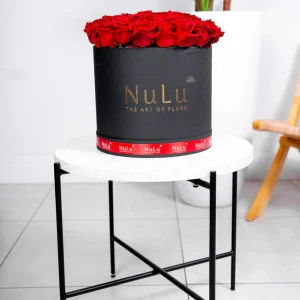 Red Roses in A Box