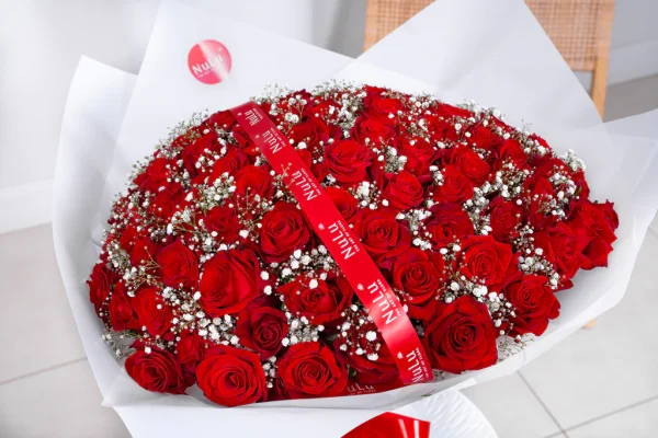 Red Roses with Gyp - Image 3