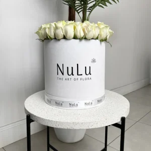 White Roses in A Box